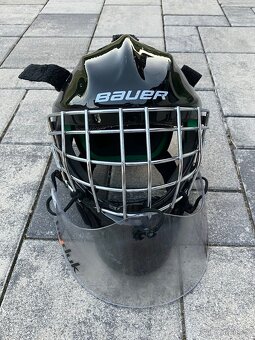 BRANKÁŘSKÁ MASKA BAUER BLACK - 3