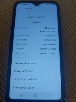 Samsung galaxy A20e - 3