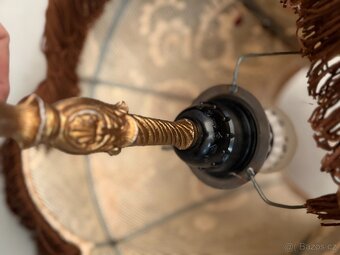 Noční lampa mosazní - 3