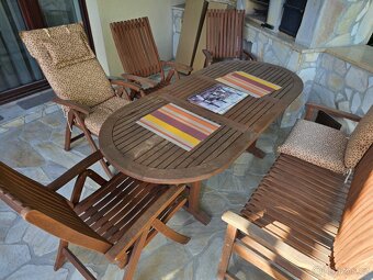 Jidelni stul a kresla, lavice - 3