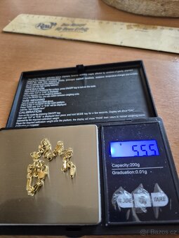 Zlatý náramek 18K - 3