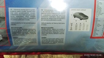 Plachta proti krupobití a dešti - 3