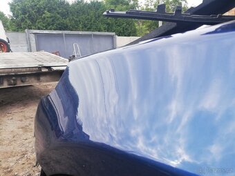 Řidičův blatník BMW E60 e61 Mysticblau - 3