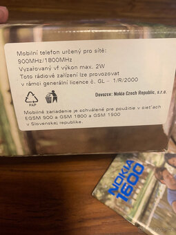 Prodám klasický telefon Nokia 1600 – plně funkční - 3