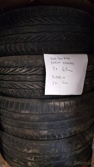 Letni pneu 205/60R16 vzorek 6-6,5mm - 3