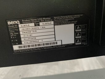 LCD Monitor 28" BenQ 4K - 3
