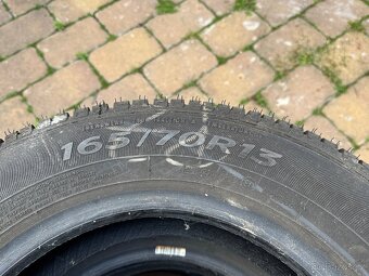 Prodám letní pneumatiky Sava 165/70 R13 - 3