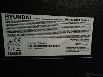 Hyundai 43'' FLR43TS511 - 3