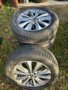 ALU KOLA MERCEDES GLE 5X112 R19 CELOROČNÍ PNEU TOP - 3