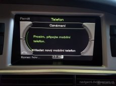 Čeština + slovenština (slovenčina) Audi MMI 3G, RMC - 3