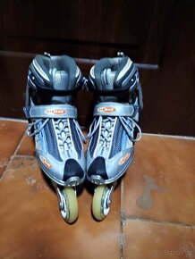 Prodám pěkné zánovní kolečkové brusle HY SKATE v.40 - 3