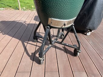 Big green egg pojizdny stojan s madlem pro Large - 3