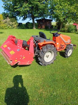 Prodám malotraktor Kubota s mulčovačem - 3