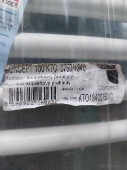 Koupelnový radiátor - žebřík - 3