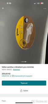 Vanička s lehátkem pro miminko - 3
