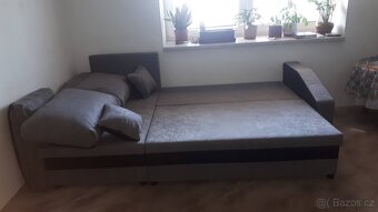 Rohová sedací souprava s úložným prostorem - 3