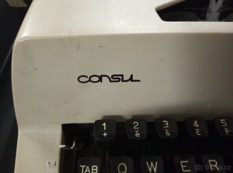 psací stroj CONSUL - 3
