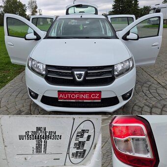 DACIA SANDERO 1.2i 55 kW, 2013, 141 tkm, NAVI, TEMP, TABLET - 3