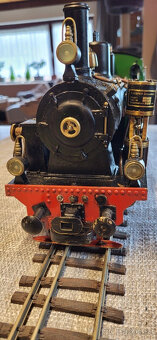 živé parní lokomotivy Rozchod 1 LGB Kiefer Lokomotiva Uhelný - 3