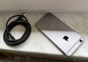 Apple iPhone 6 128gb Space Grey, plně funkční, baterie 93%. - 3