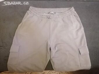 pánské tepláky šedé - 3