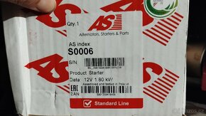 Nový Starter S0006 Škoda Octavia 1 - 3