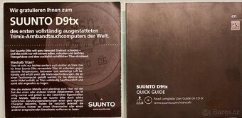 Suunto D9tx Titanium + USB, profi potápěčský počítač - 3