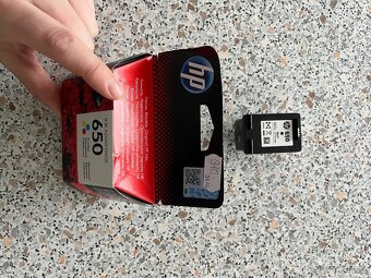 Prodám barevný inkoust do tiskárny HP650 - 3