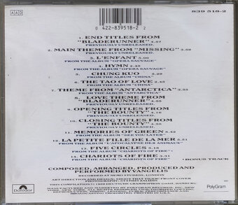 CD Vangelis: Themes - 3