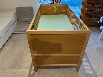 Dětská postýlka velká 140x75cm - 3