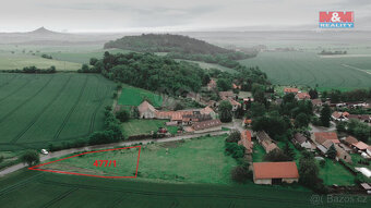 Prodej pozemku k bydlení, 2077 m², okr. Litoměřice - Semeč - 3