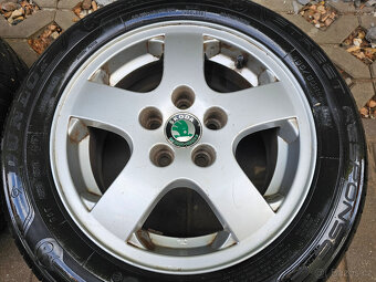 ALU letní kola disky 5x100 Škoda R14 Spirit Fabia Roomster - 3