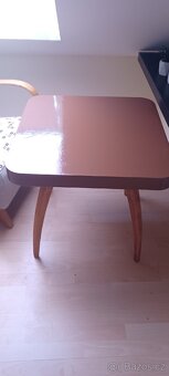 Set Halabala /křeslo C/ Stolek pavouk - 3