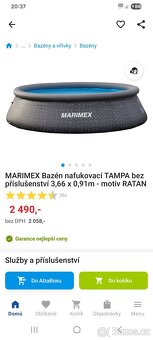 Bazén MARIMEX RATAN 3,66 m - 3