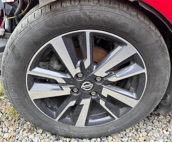 Alu kola Nissan 16 4x100 / pneu 195/55/16 - Díly - 3