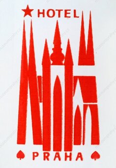 Sklenice na koňak Hotel Praha - 3