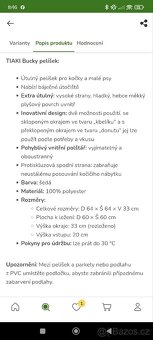 Luxusní pelíšek pro kočičku nebo menšího pejska - 3