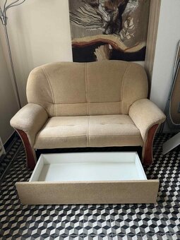 Pohovka + křeslo - 3