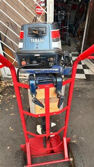 Lodni motor Yamaha 8hp 2t 2valec, dlouha noha - 3