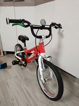 14" Dětské kolo Woom 2 - červená - 3