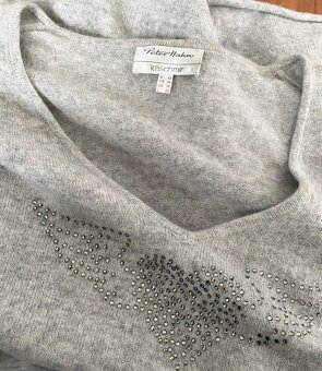 100%kašmír-Kašmírový svetr zn.Peter Hahn - 3