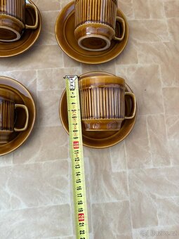 Retro hrníčky s podšálky - 3