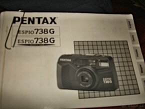 Prodám fotoaparát PENTAX  ESPIO+pouzdro a návod k použití - 3