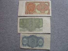 ČESKOSLOVENSKÉ BANKOVKY 1944-1953-1961 - 3