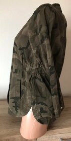 Dámská maskáčová army bunda 38/40 - 3