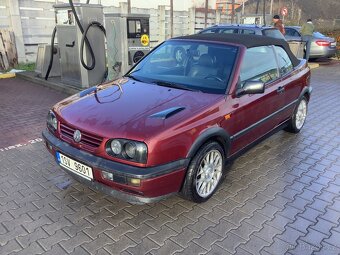 VW Golf 3 cabrio /2.0, 85 kW, AT, rok 1995/ po servisu+STK - 3