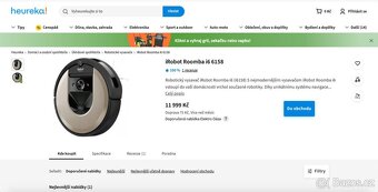 iRobot Roomba i6 6158 Nové - 3