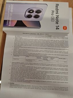 Xiaomi Redmi Note 14 Pro 5G 8GB/256GB ,NOVÝ - 3