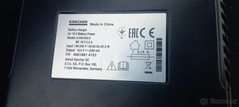 Aku nabíječka Karcher - [ - 3