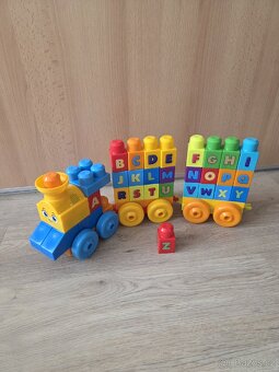 Mega Bloks celé sady + vozík s kostkama - 3